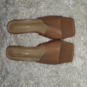 Boohoo Natural Color Sandals size 40(8.5US)